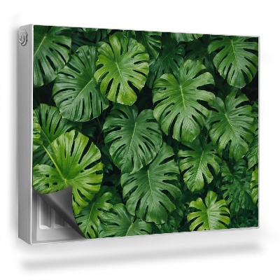 Magnet na radiátor Husté listí džungle, teplá zelená