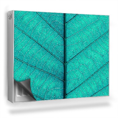 Magnetický kryt na radiátor Pohled na žilnatinu jednoho listu