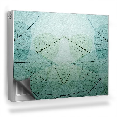 Magnetický kryt na radiátor Detail překrývajících se listů