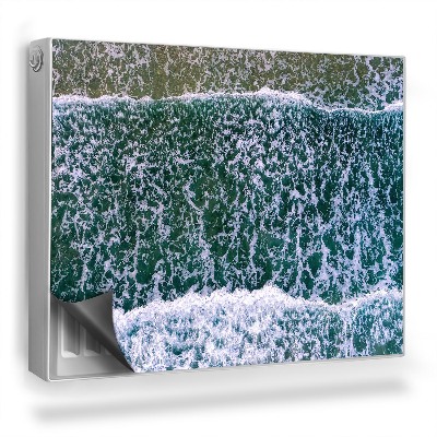 Magnet na radiátor Výhled na oceán a pláž, tlumené barvy