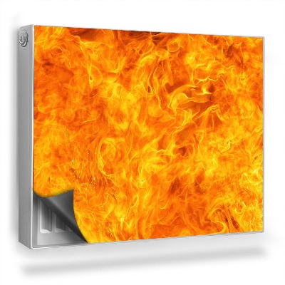 Magnet na radiátor Elementární textura ohnivé lávy