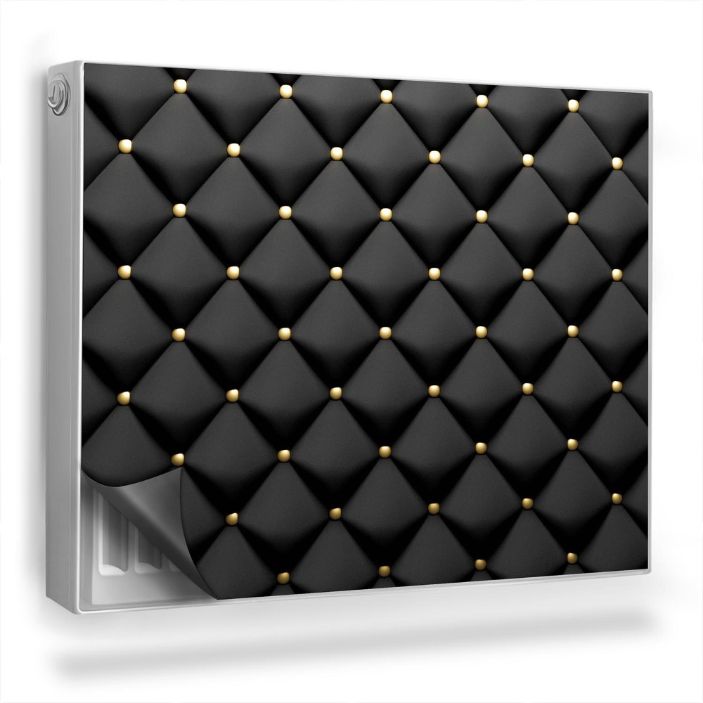 Magnet na radiátor Elegantní prošívaná látka glamour textura