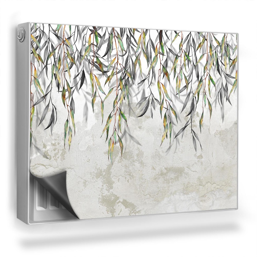 Magnetický kryt na radiátor Visící větve smuteční vrby