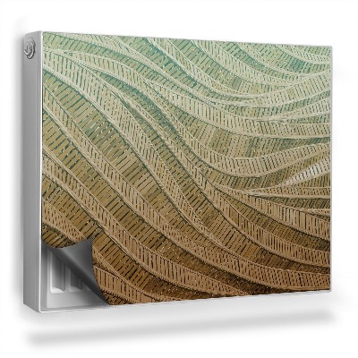 Magnetický kryt na radiátor Proutěný vzor s vlnitým tvarem