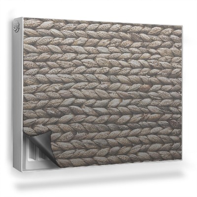 Dekorativní magnet na radiátor Proutí s přírodní texturou, hustá vazba