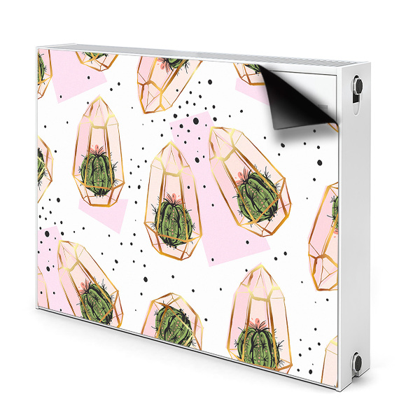 Magnet na radiátor Geometrické kaktusy