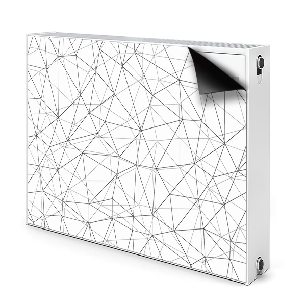 Dekorativní magnet na radiátor Geometrické linie