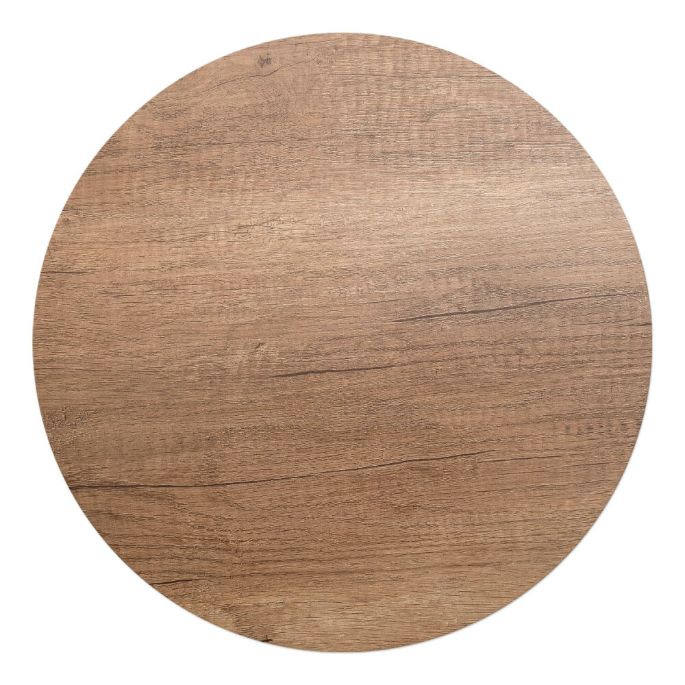 Ochranná podložka pod židli kulatá Dřevěná textura