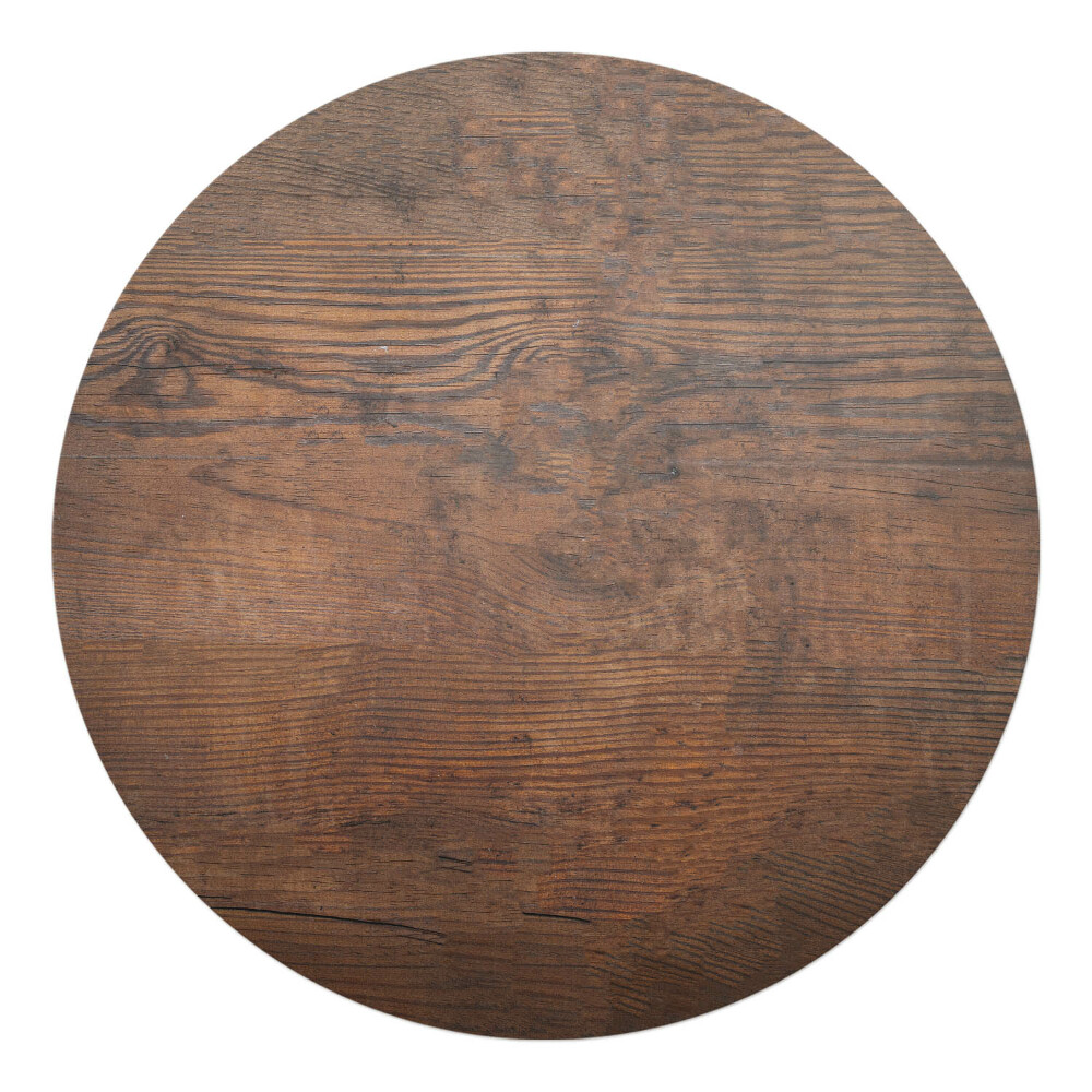 Podložka pod křeslo kulatá Dřevěné zrno
