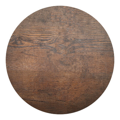 Podložka pod křeslo kulatá Dřevěné zrno