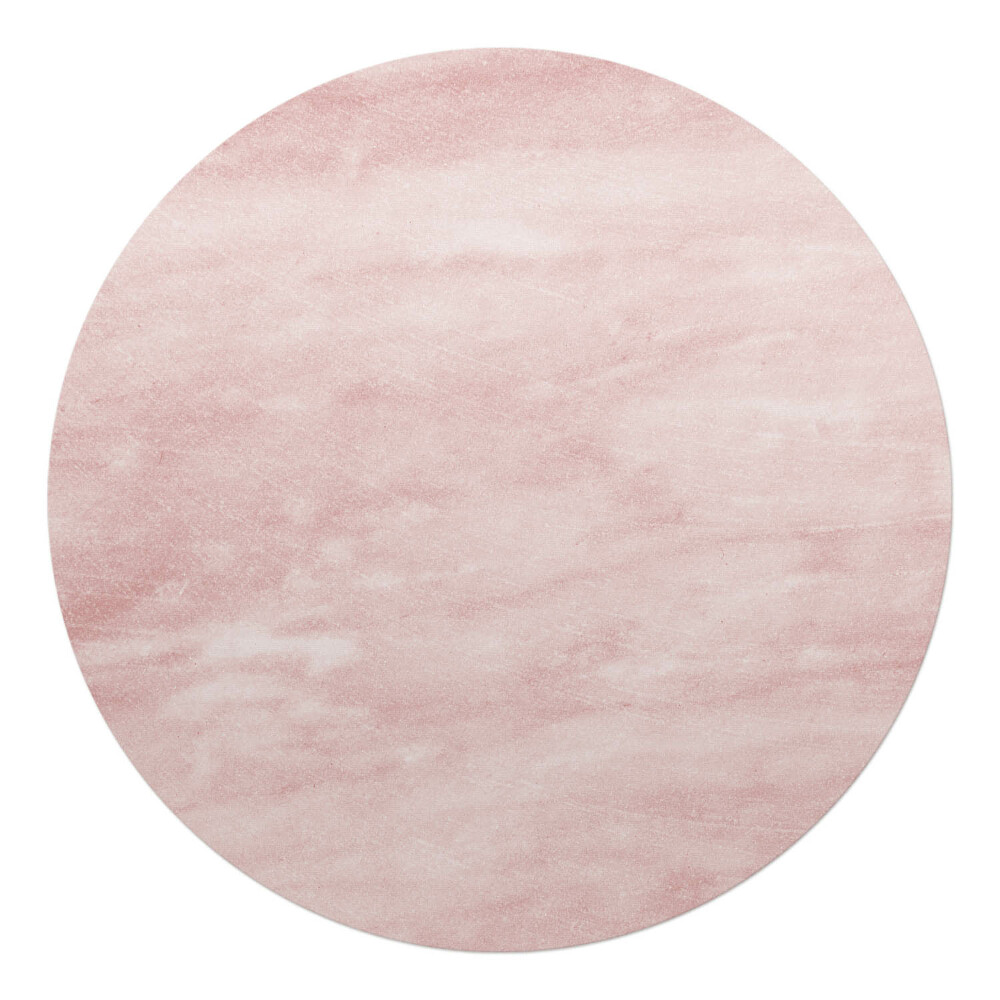 Ochranná podložka pod židli kulatá Pastelový mramor