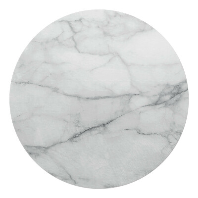 Podložka pod židli kulatá Mramorová textura