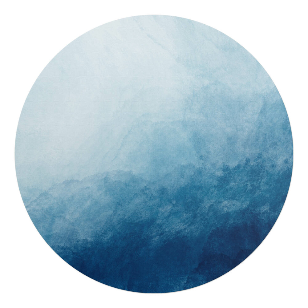 Ochranná podložka na podlahu kulatá Vodní abstrakce