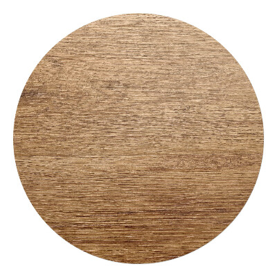 Ochranná podložka na podlahu kulatá Dřevěné zrno