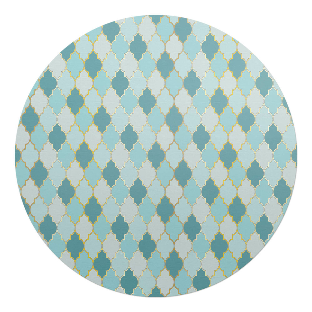 Podložka pod židli kulatá Marocká mozaika