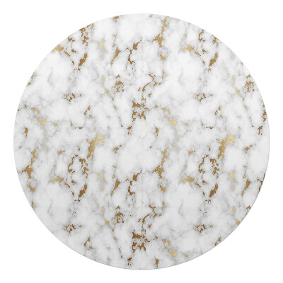 Ochranná podložka pod židli kulatá Mramorový vzor pozadí