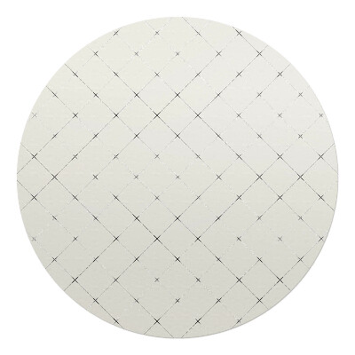 Podložka pod židli kulatá Diamantová mřížka