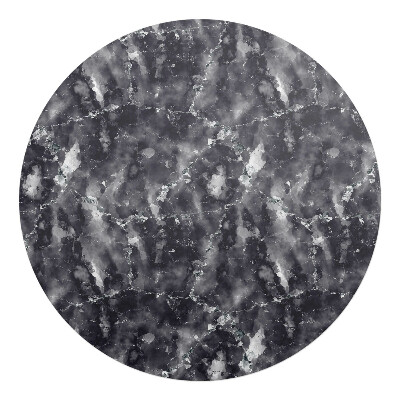 Ochranná podložka pod židli kulatá Mramorová abstrakce