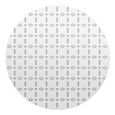 Ochranná podložka na podlahu kulatá Diamantový vzor