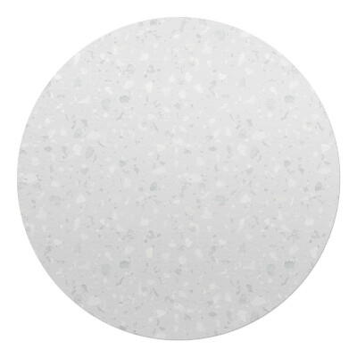 Ochranná podložka pod židli kulatá Terrazzo pastel