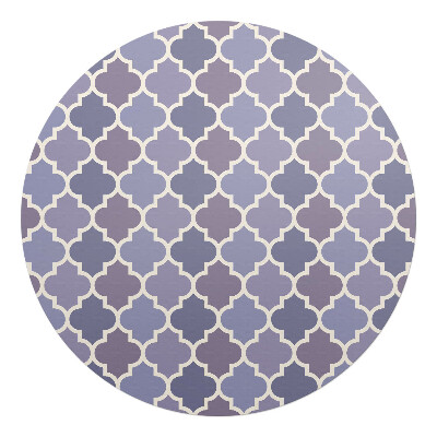 Podložka pod křeslo kulatá Marocký jetel