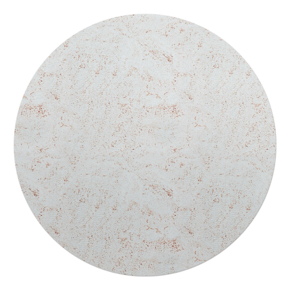 Podložka pod křeslo kulatá Jemná textura