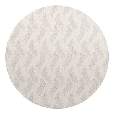 Podložka pod židli kulatá Jemné listy