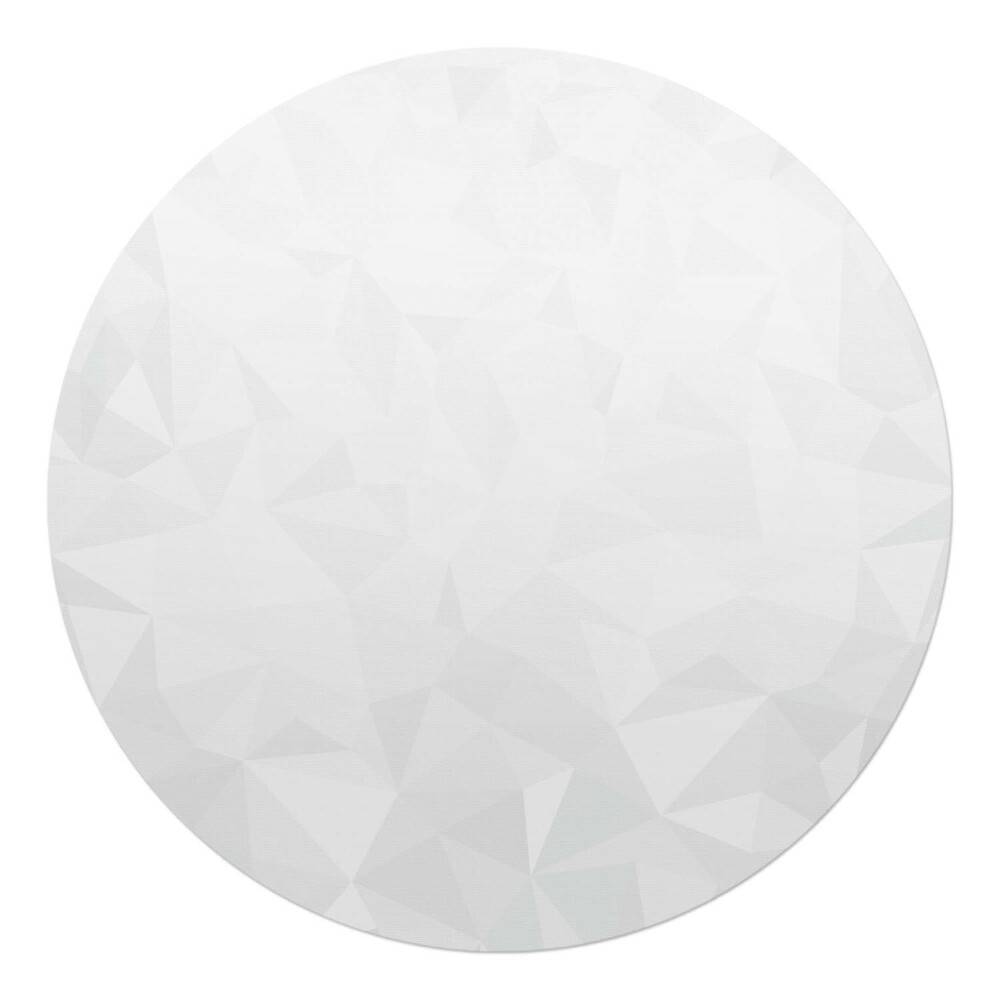 Ochranná podložka pod židli kulatá Geometrické pozadí
