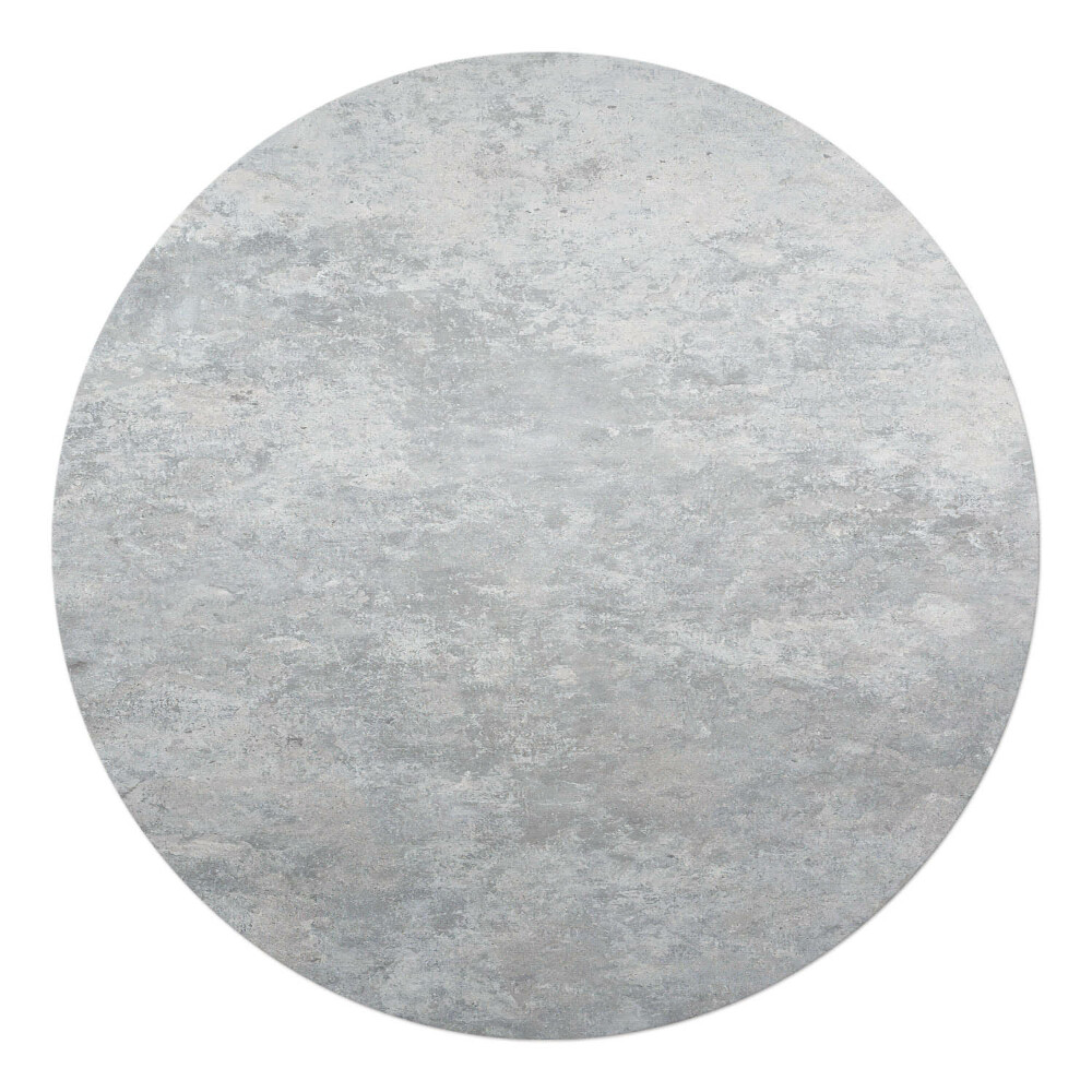 Podložka pod židli kulatá Betonová textura