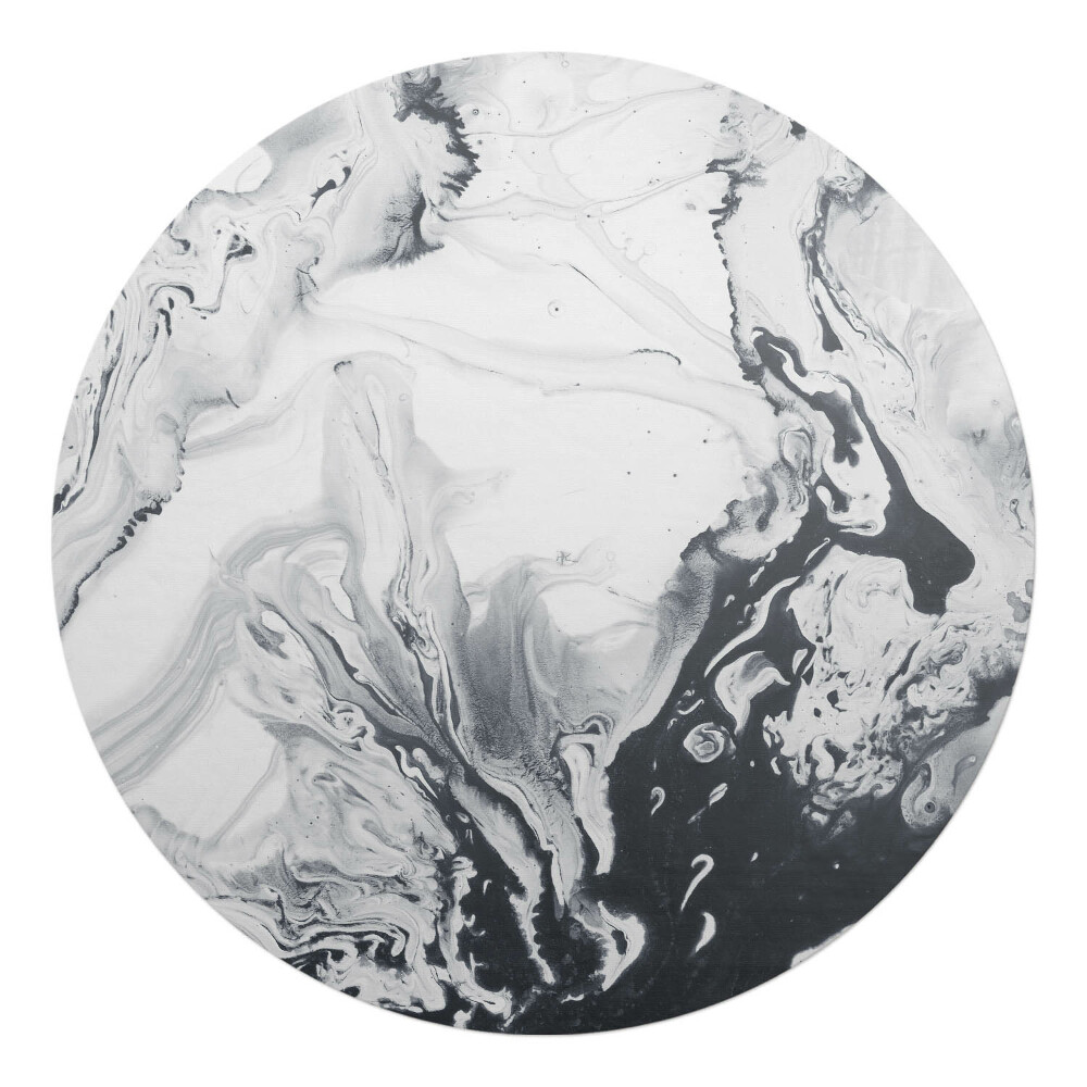 Ochranná podložka na podlahu kulatá Abstraktní víry