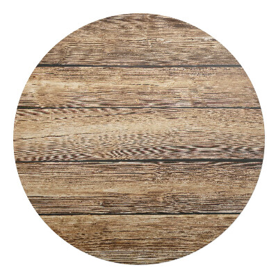 Ochranná podložka pod židli kulatá Dřevěná prkna pozadí