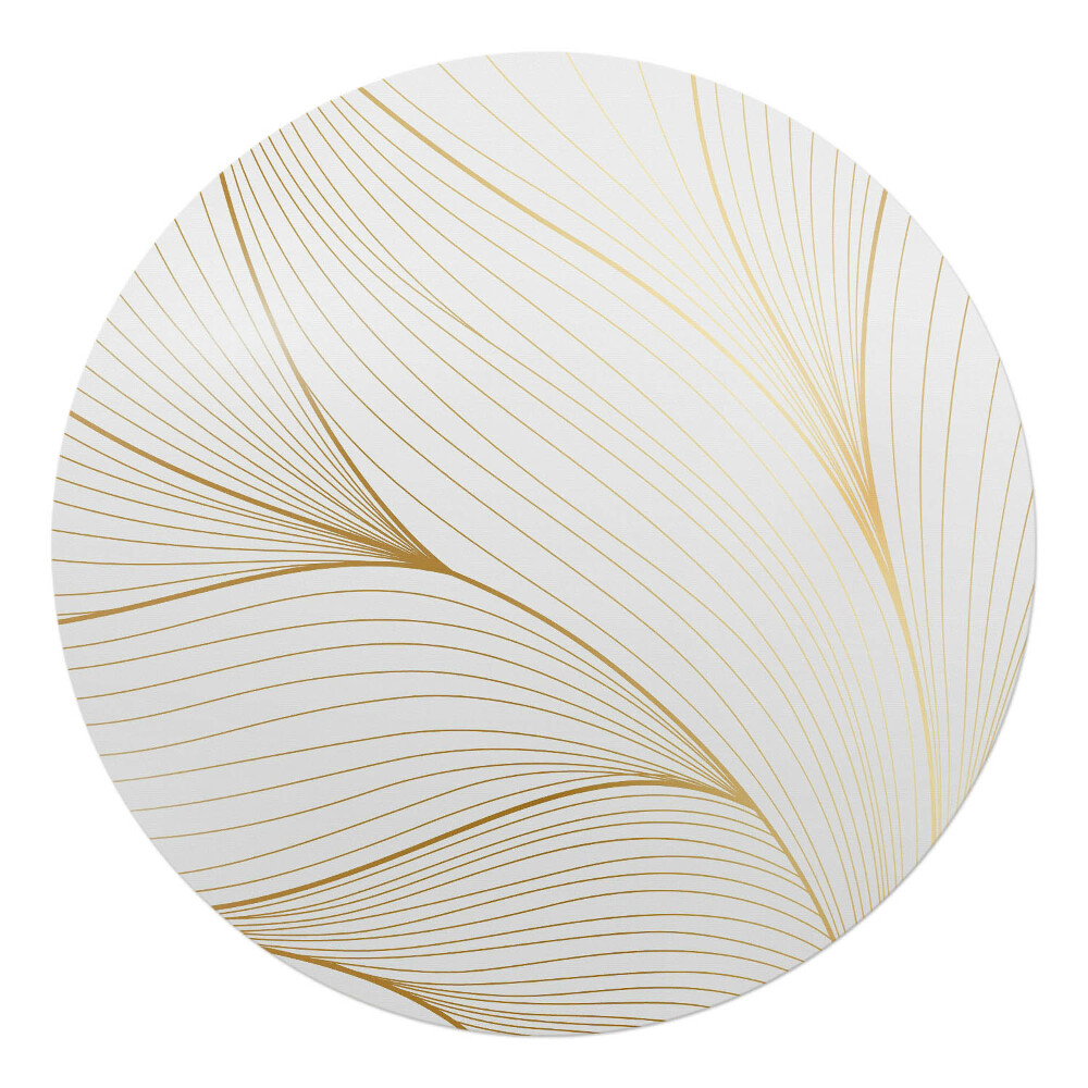 Podložka pod židli kulatá Elegantní linie