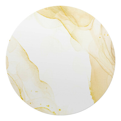 Podložka pod židli kulatá Vlny éterických tekutin