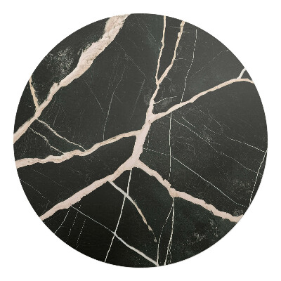 Podložka pod křeslo kulatá Mramorové žíly