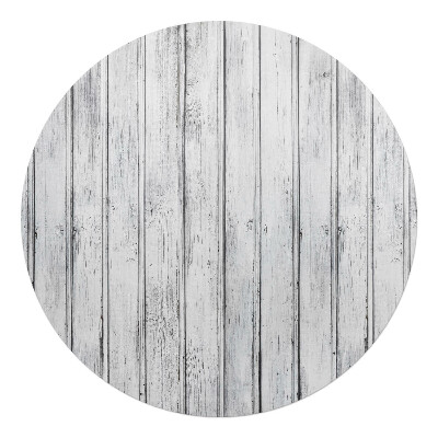 Podložka pod židli kulatá Staré dřevěné desky