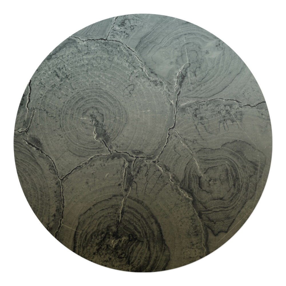 Podložka pod křeslo kulatá Struktura dřeva