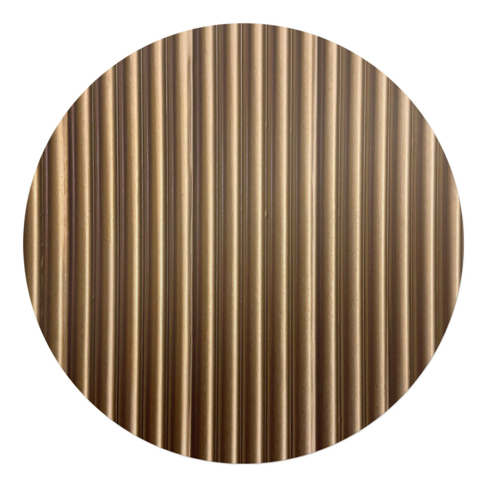 Podložka pod křeslo kulatá Kovové pruhy