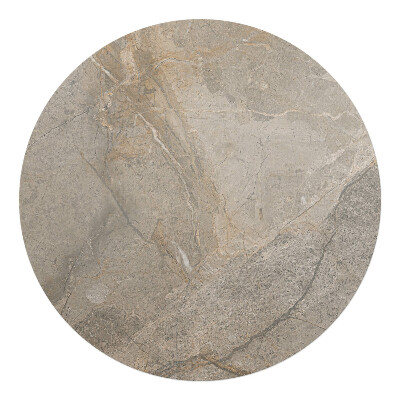Podložka pod křeslo kulatá Přírodní kamenný vzor