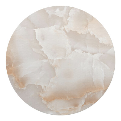 Ochranná podložka pod židli kulatá Mramorová textura