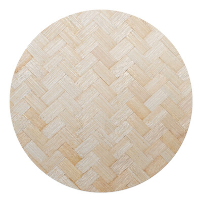 Ochranná podložka na podlahu kulatá Bambusový cop