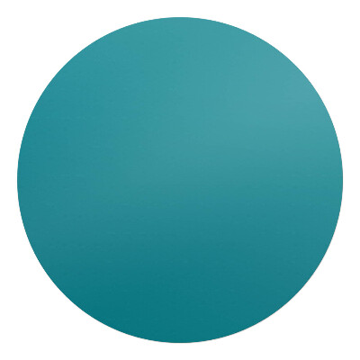 Ochranná podložka na podlahu kulatá Barva Tyrkysová