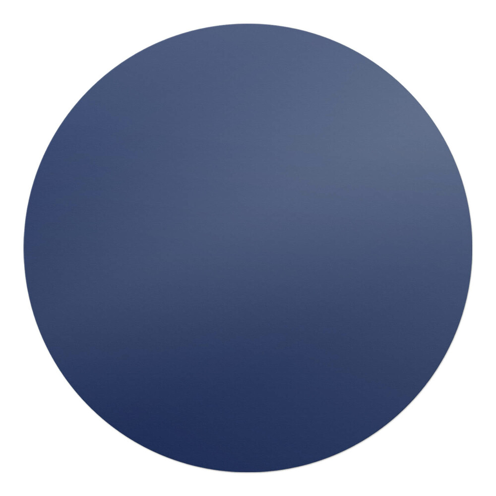 Ochranná podložka pod židli kulatá Barva Tmavě modrá
