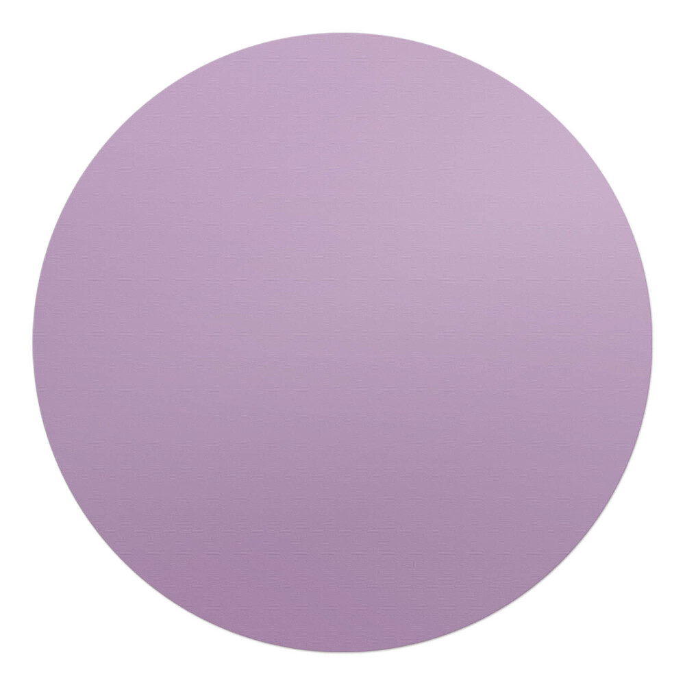 Podložka pod křeslo kulatá Barva světle fialová
