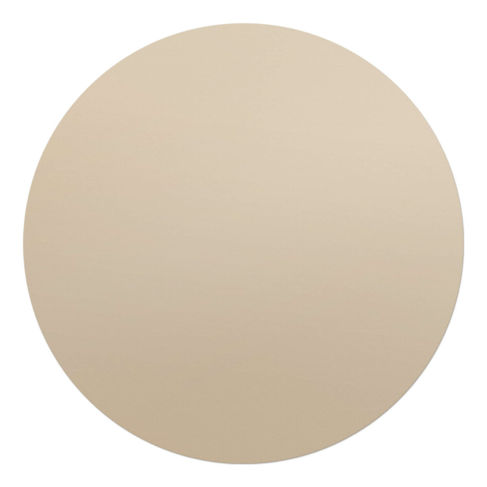 Podložka pod křeslo kulatá Barva béžová