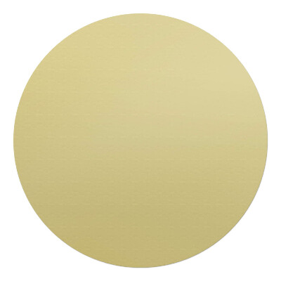 Ochranná podložka na podlahu kulatá Barva žlutá