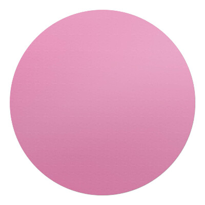 Podložka pod židli kulatá Barva pastelově růžová