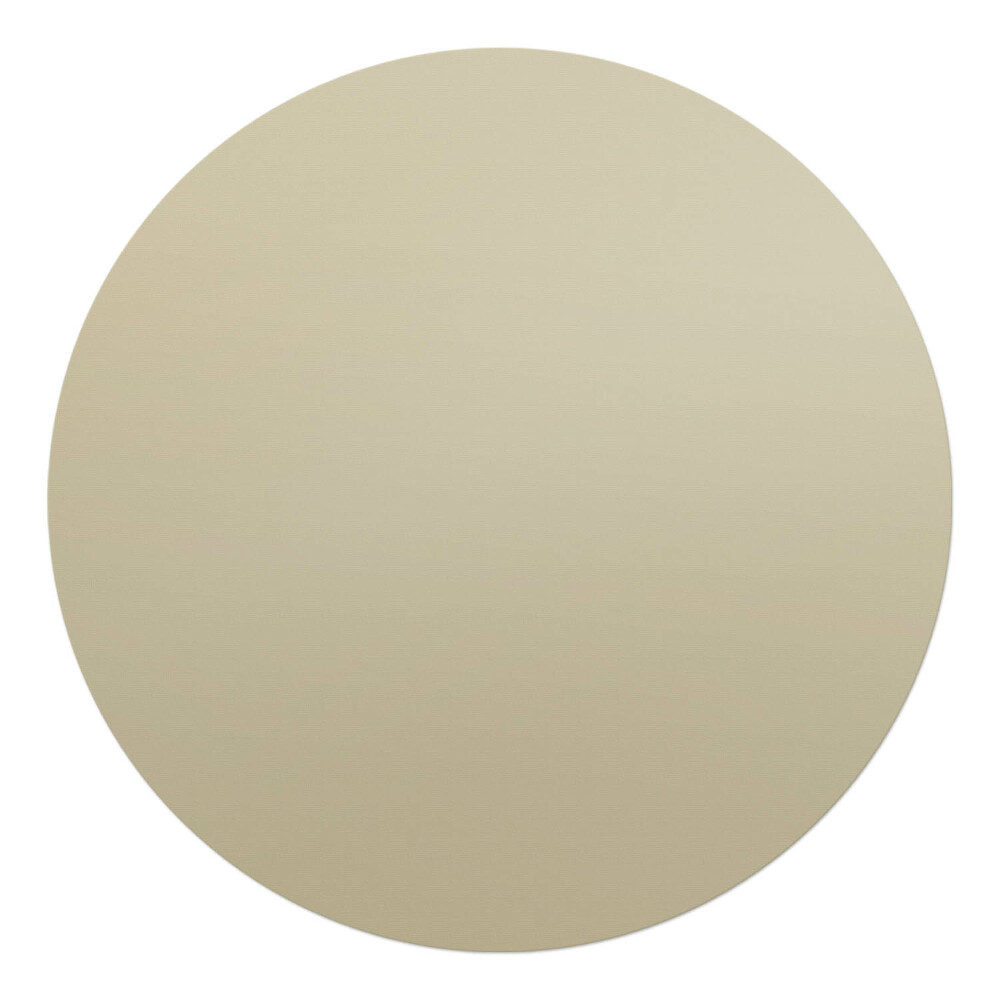 Ochranná podložka pod židli kulatá Barva Špinavě žlutá