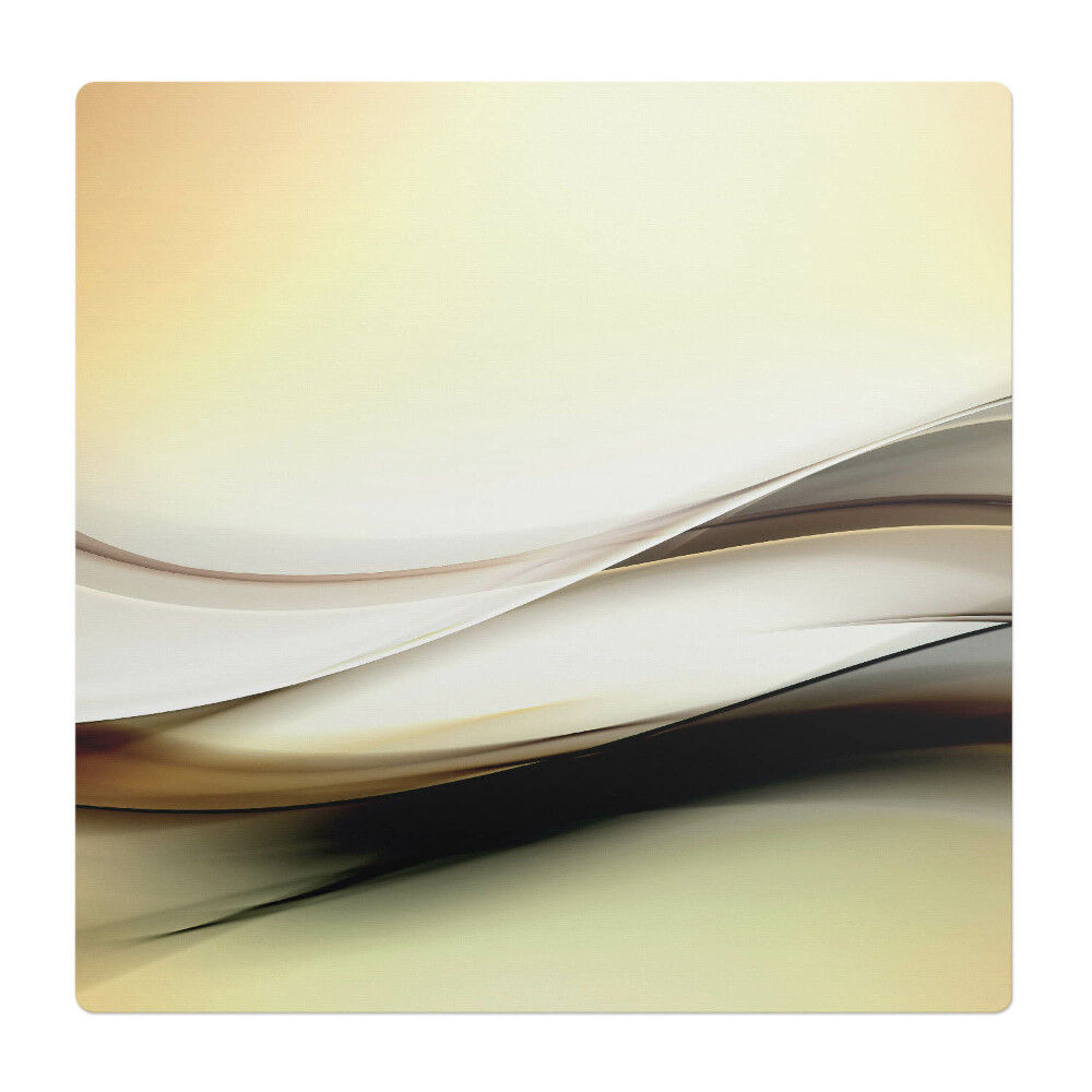 Podložka pod židli Vlnité čáry