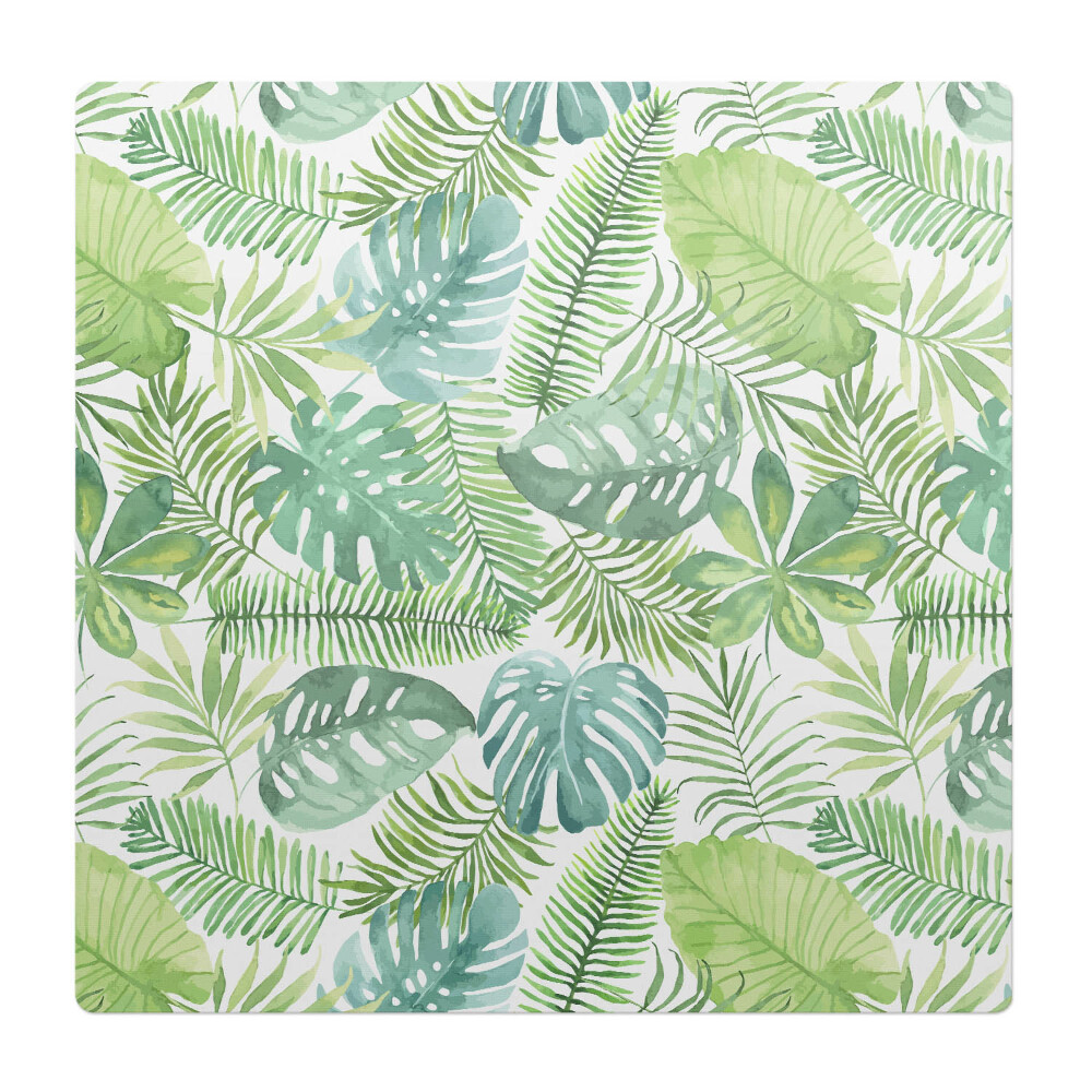Podložka pod křeslo Tropické listy