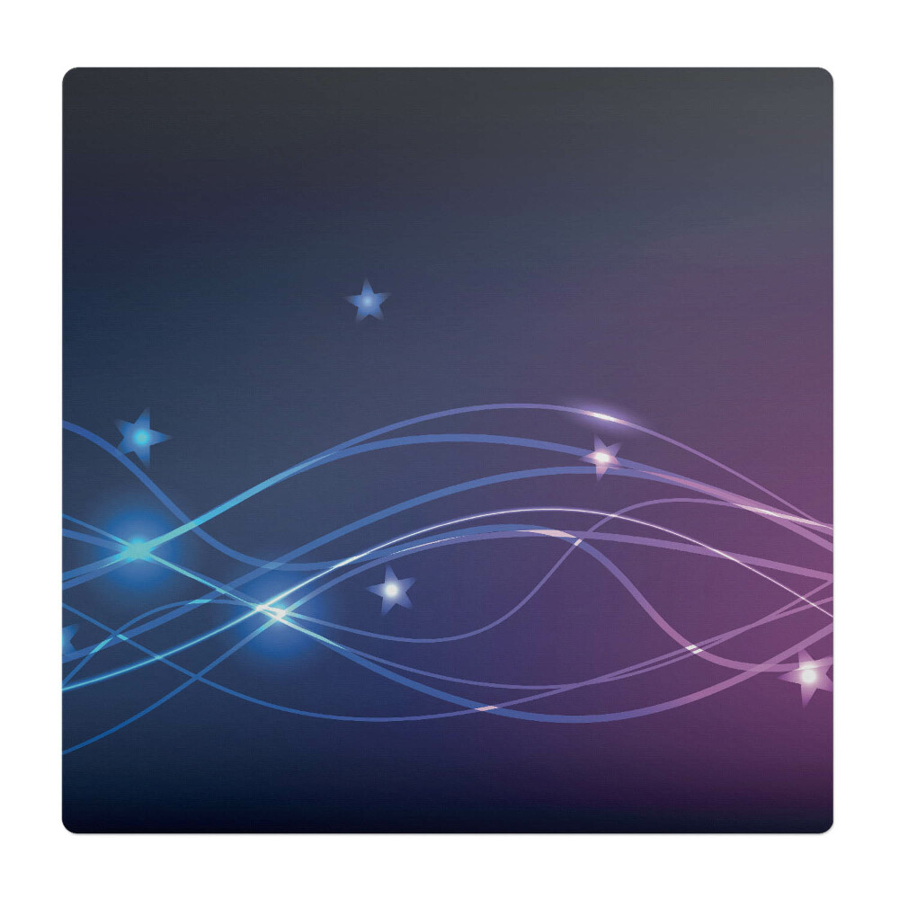 Ochranná podložka na podlahu Vlny a hvězdy v noci